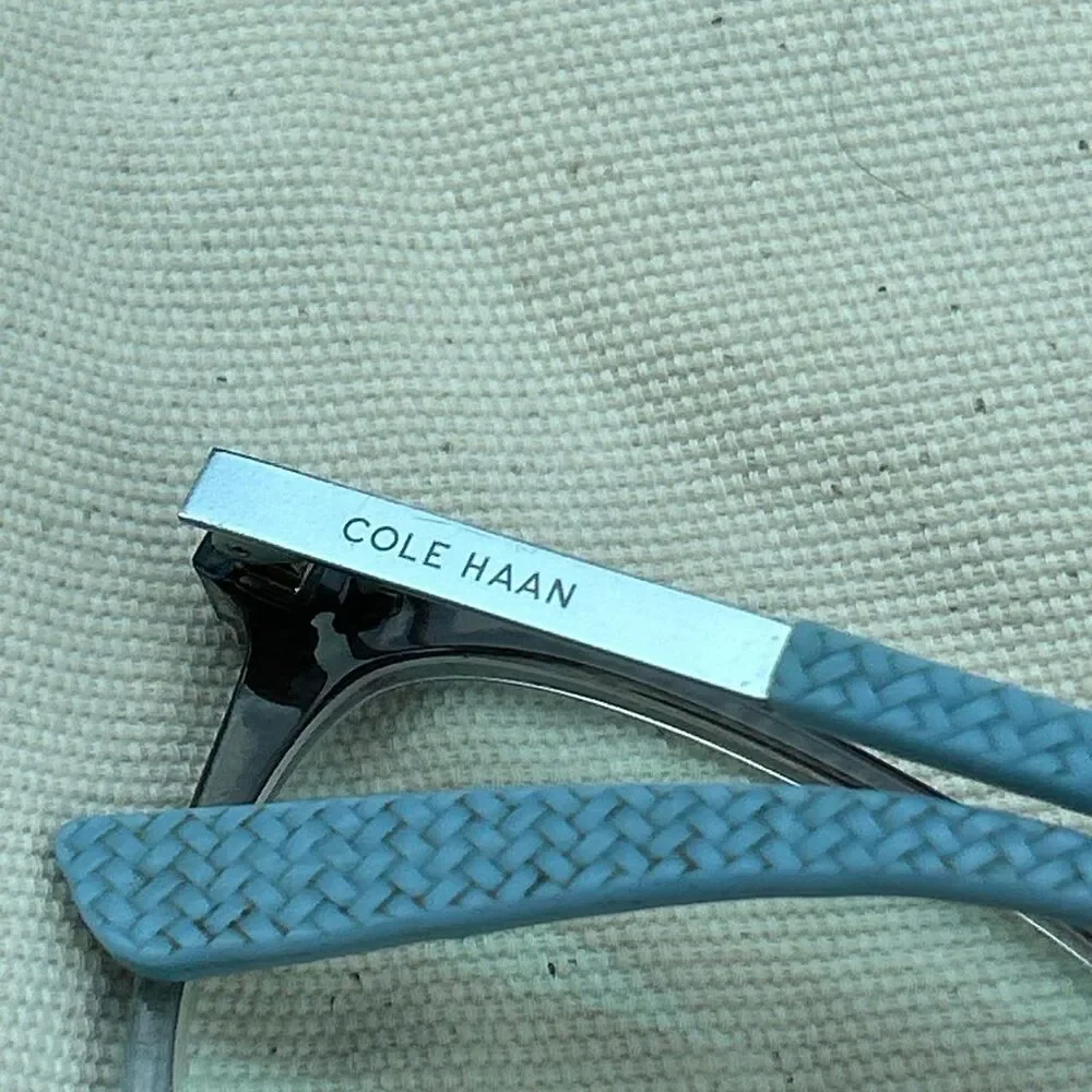 Cole Haan blue & gray glasses #colehaan #eyewear